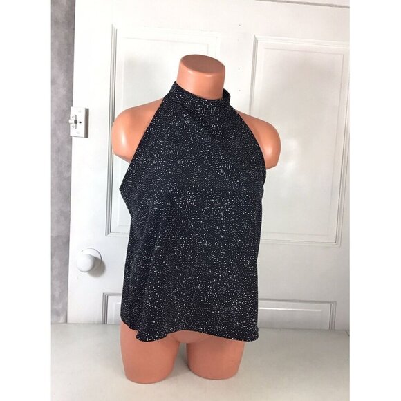 Paper Crane Sleeveless Blouse Top Womens Small - Picture 1 of 6